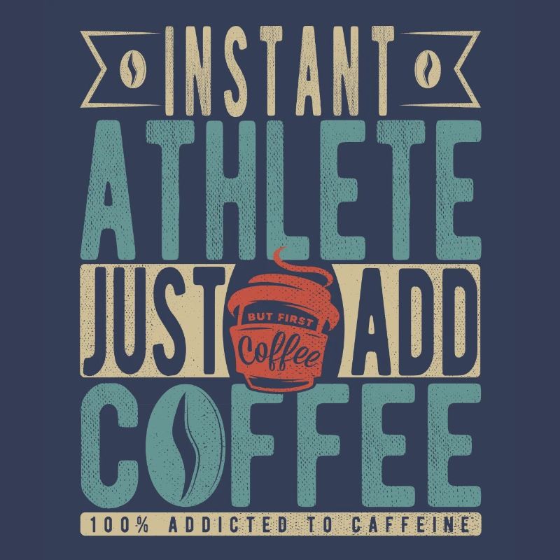 Athlète instantané Il suffit d’ajouter du café