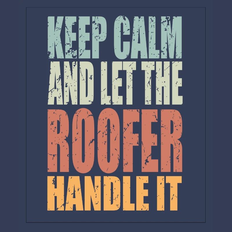 Keep Calm Dachdecker Spruch Dachdecker Geschenk