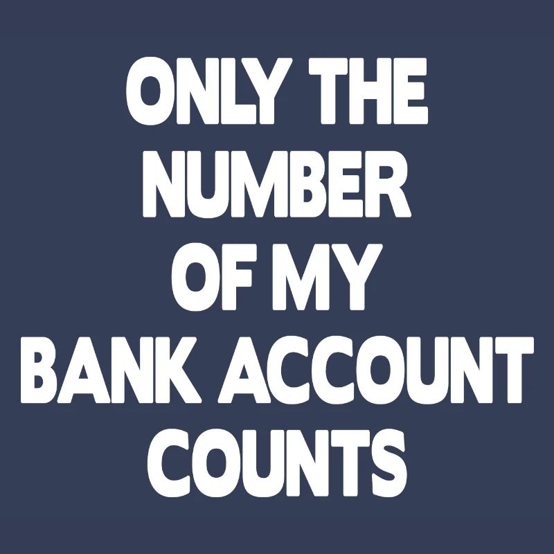 Seul le numéro de mon compte bancaire compte