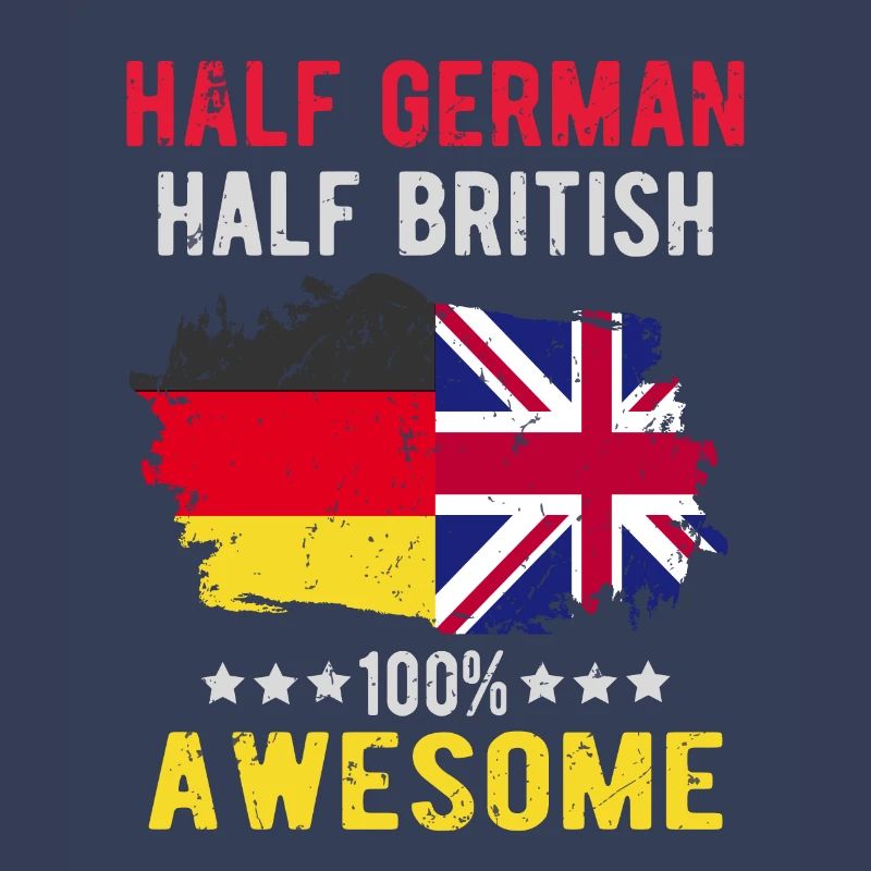 Half German Half British