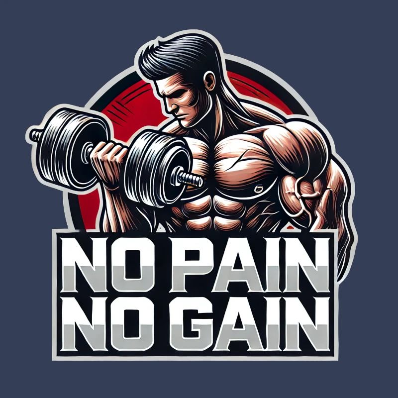 PAS DE DOULEUR - PAS DE GAIN - FORME PHYSIQUE - MOTIVATION - DEVISE