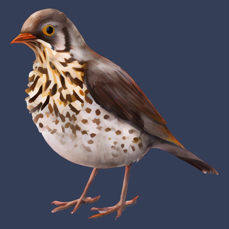 Thrush bird