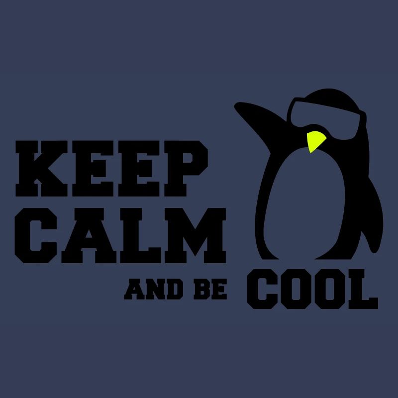 penguin keep calm