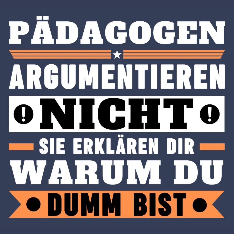 Educators don't argue
