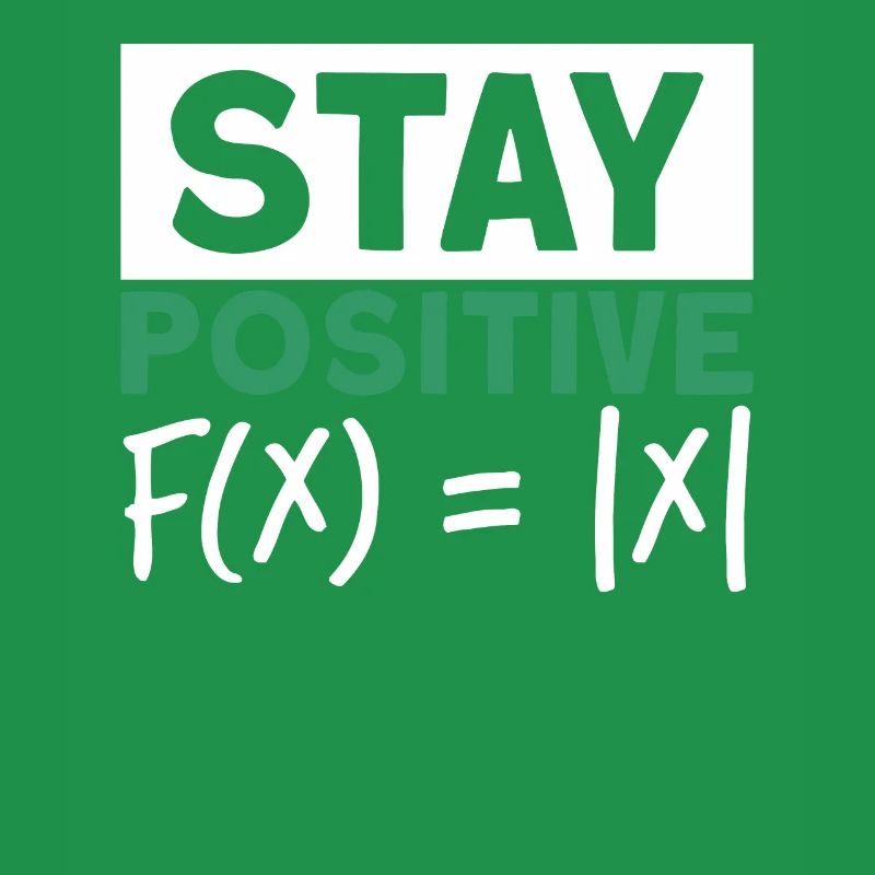 Stay positive math function amount