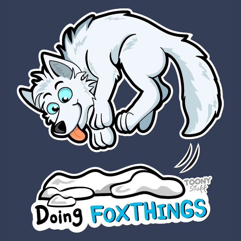 Polarfuchs Doing Foxthings