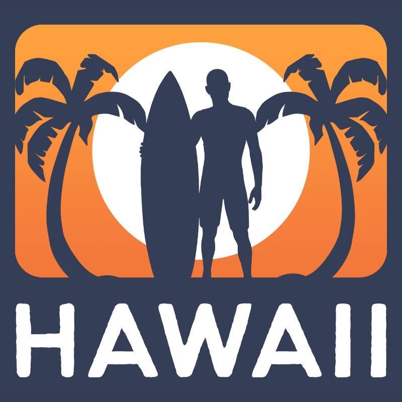 Hawaii Surf Surfer Gift