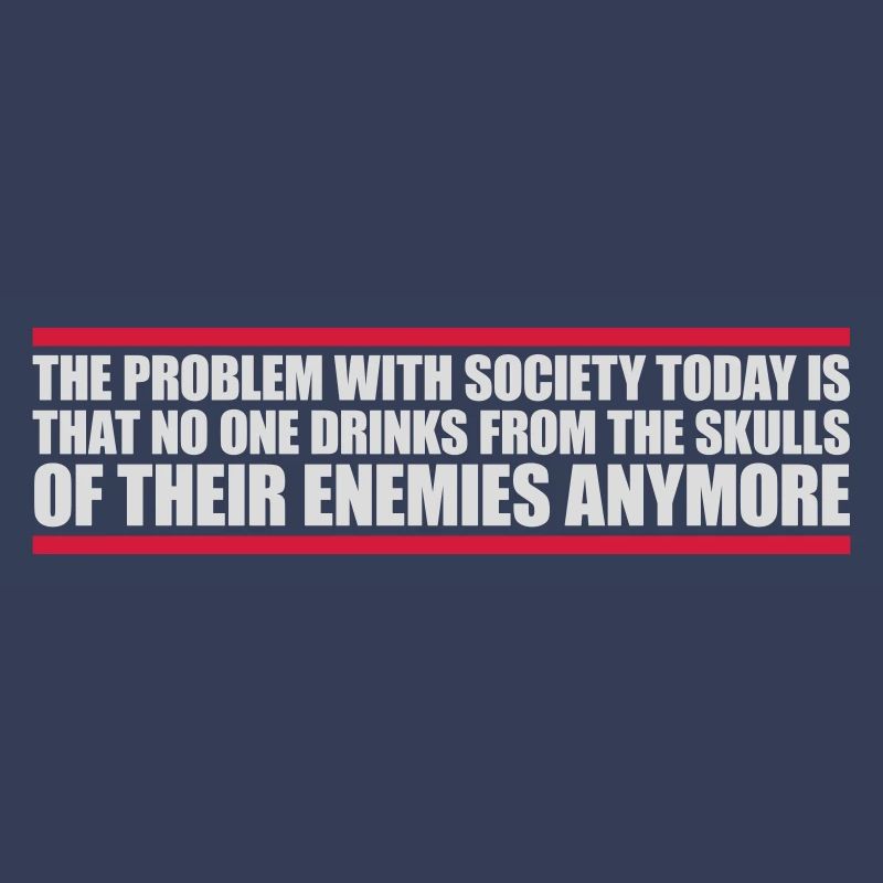 drinks from enemies skulls