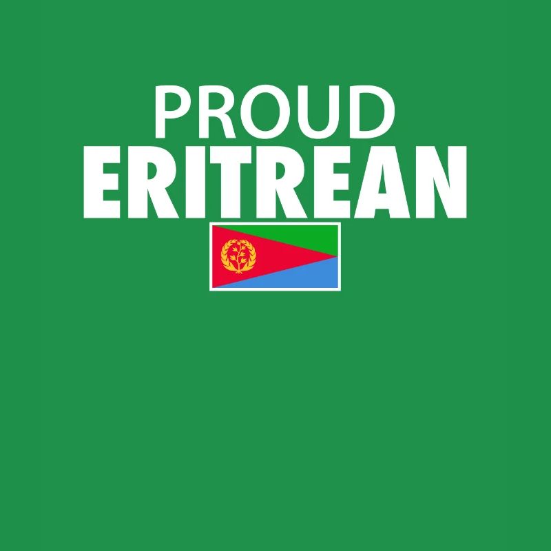 Fier Érythréen Érythrée Drapeau érythréen Érythréen