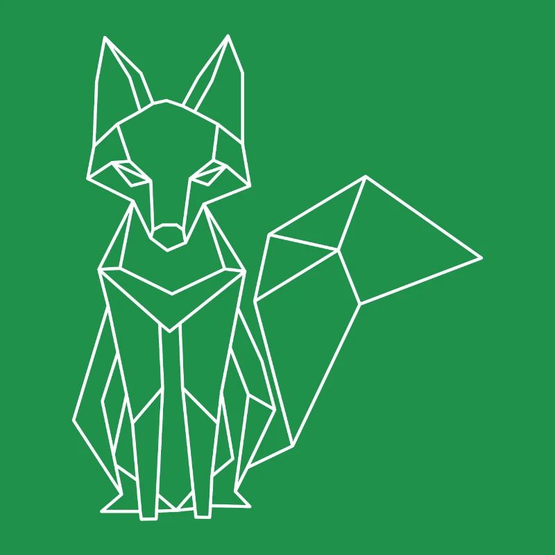 Polygon Fox – Geometric Artwork