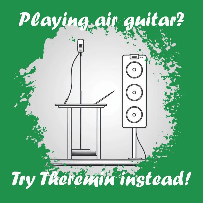 Playing air guitar? Try Theremin instead
