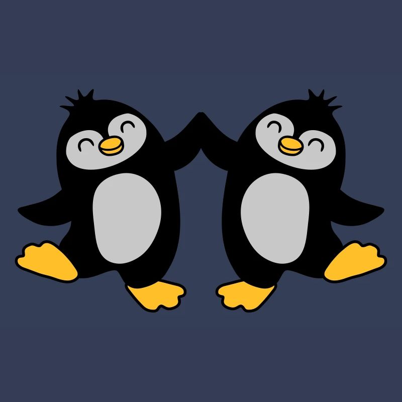 High Five Welcome Penguins