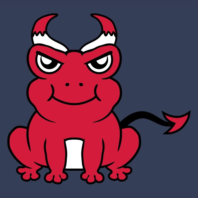 Devil Horns Frog Demon