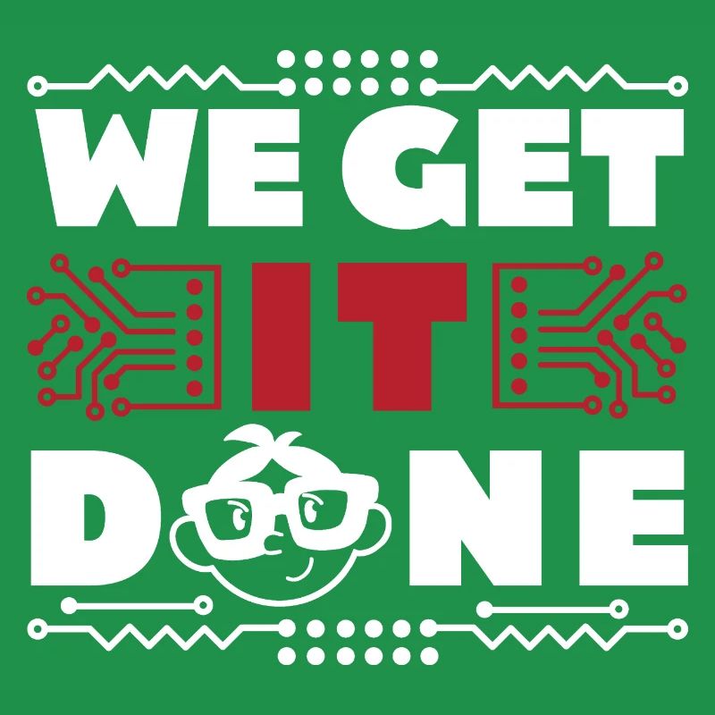 We get IT done IT-Fachmann Informatiker Computer