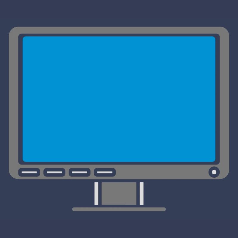 Design Screen Display Computer