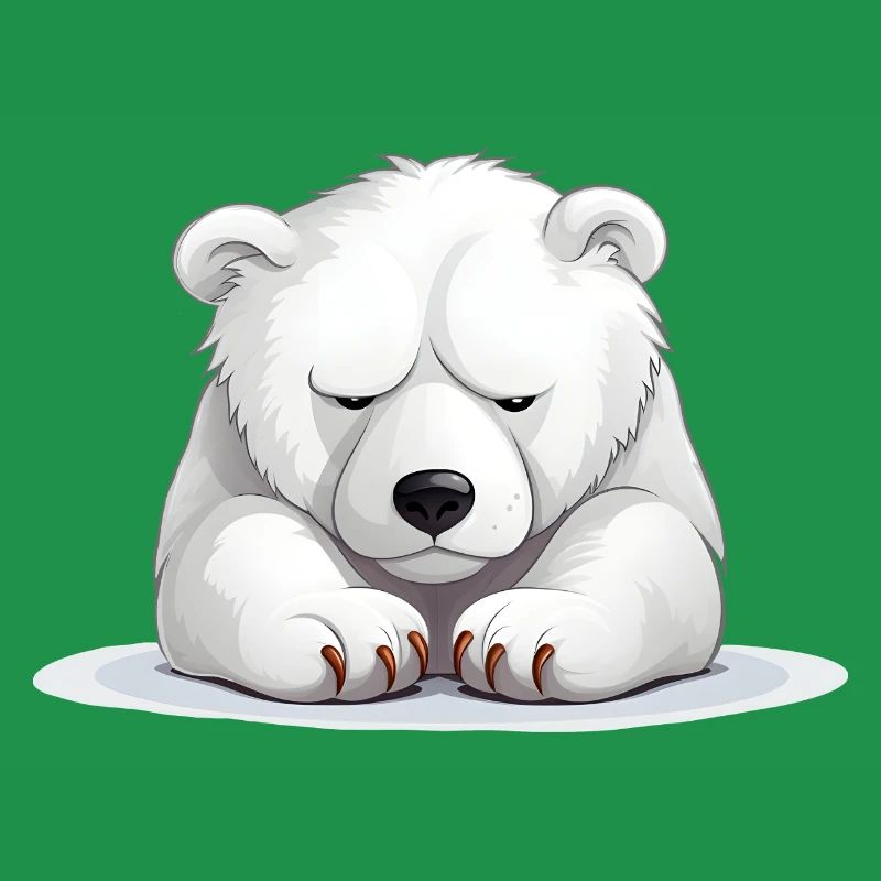 Grumpy Eisbär