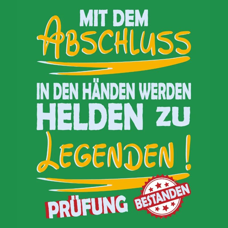 Mit dem Abschluss in den Händen Geselle