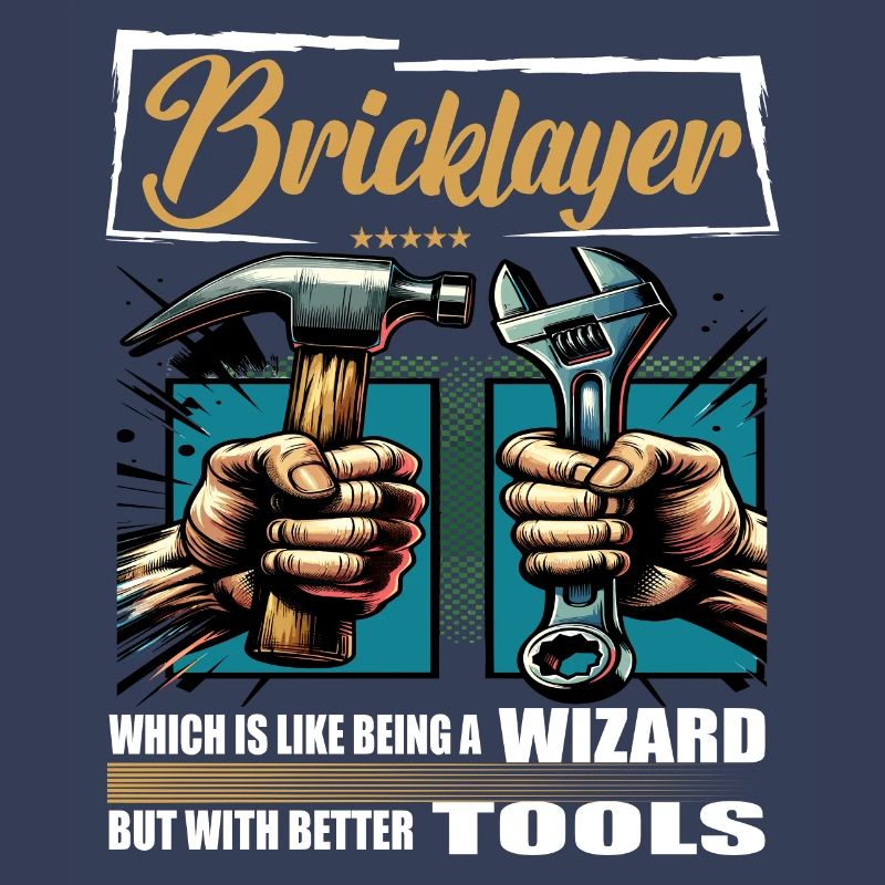 Bricklayer Beruf Spruch Arbeiter