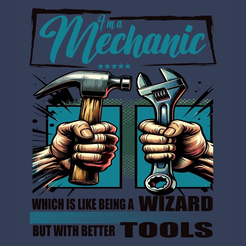 Mechanic Profession Saying Worker