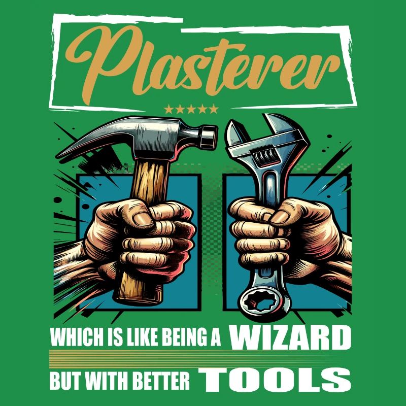 Plasterer Profession Saying Worker