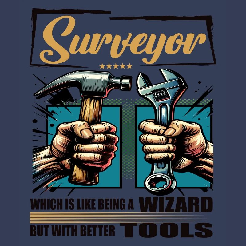 Surveyor Beruf Spruch Arbeiter