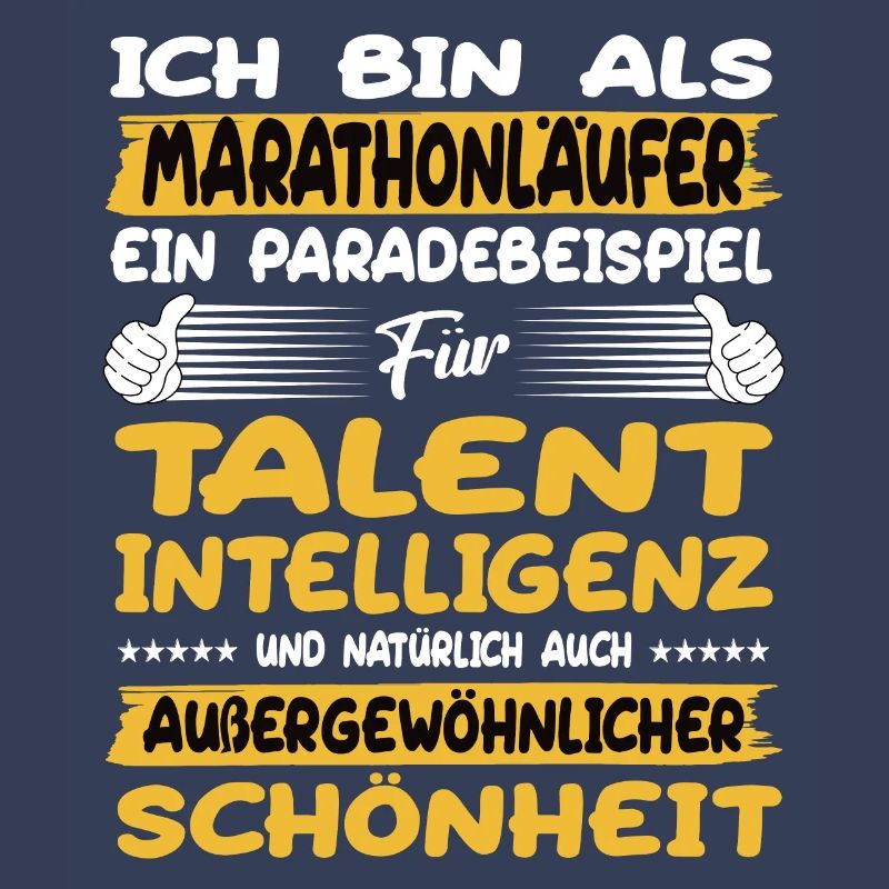 Marathonläufer ein Paradebeispiel Marathon