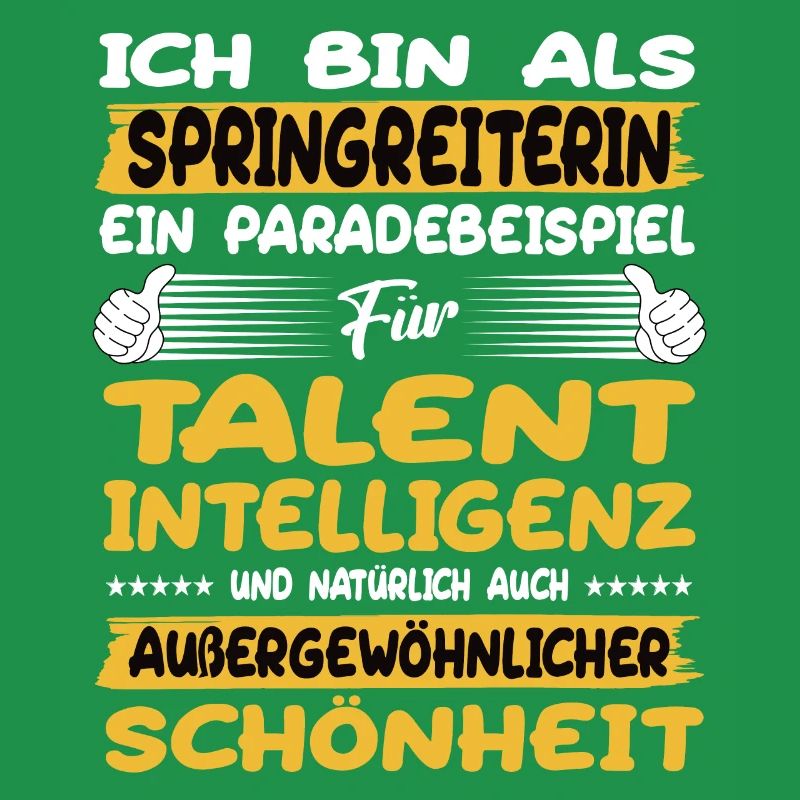 Springreiterin ein Paradebeispiel Springreiten