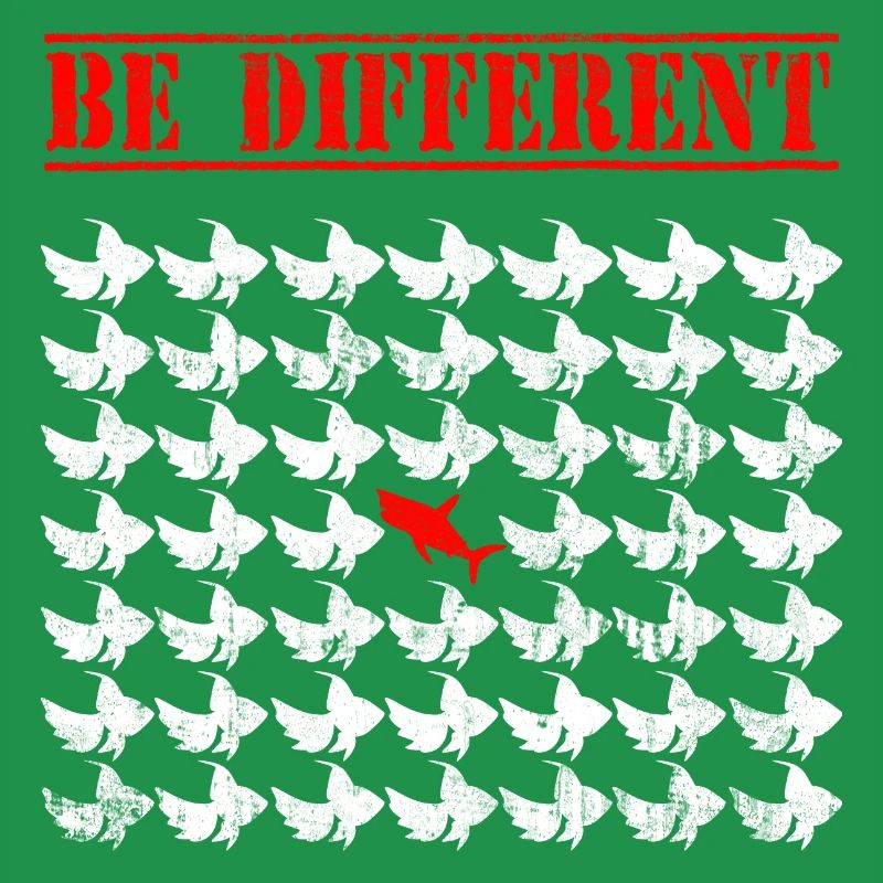 Soyez différent / Sei anders TShirt