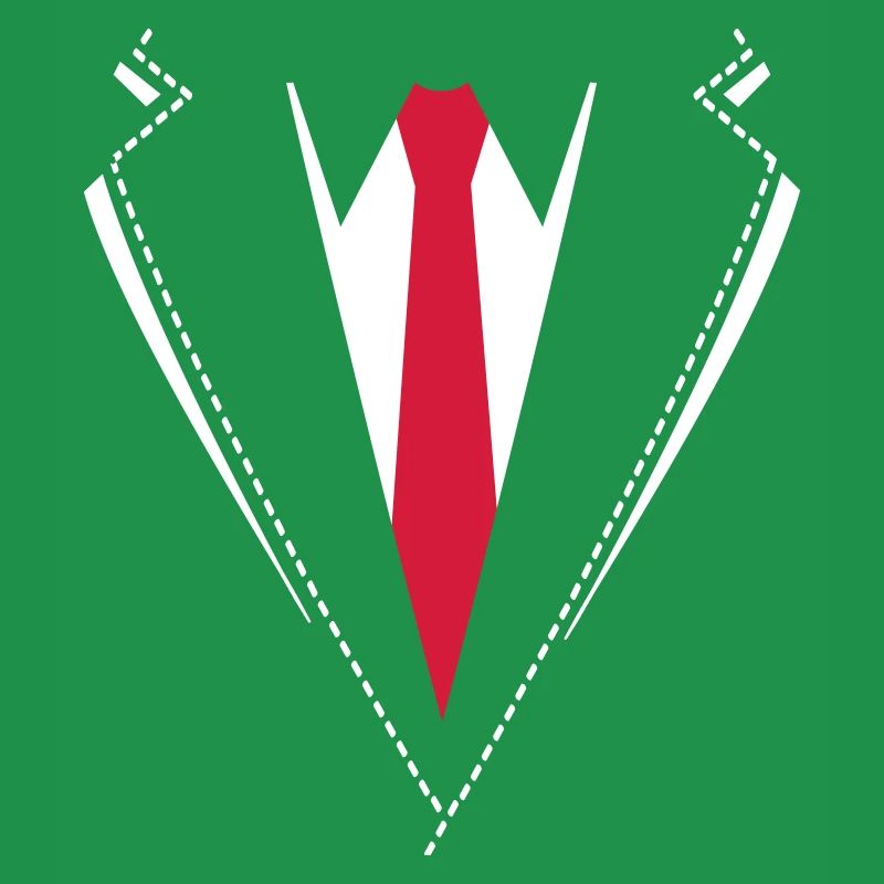 Fliege oder Krawatte Kostüm.