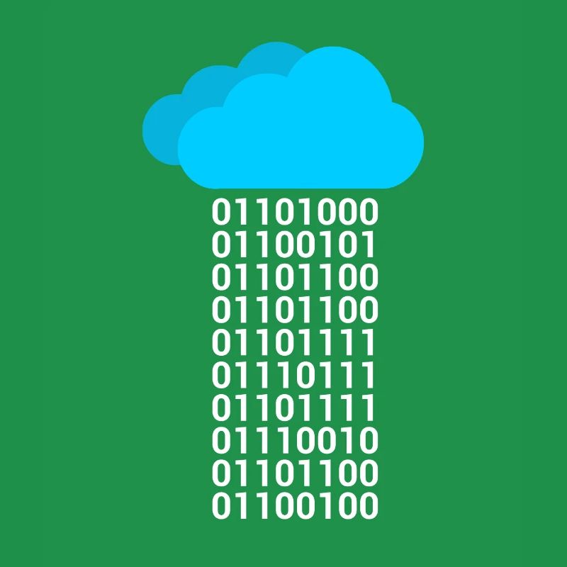 Informatique Binary Cloud Cloud