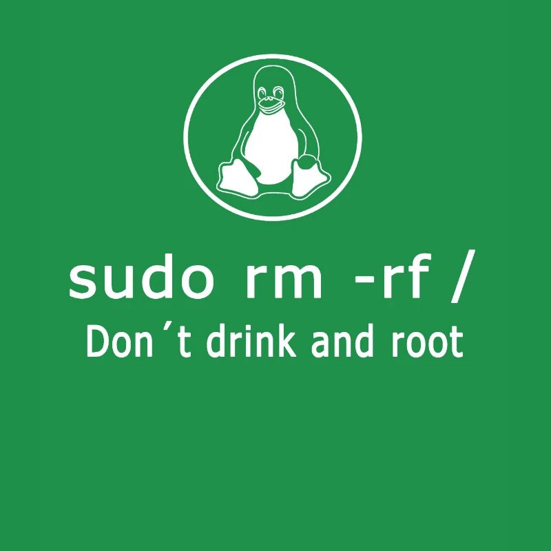 Linux Admin Programmer sudo rm rf /