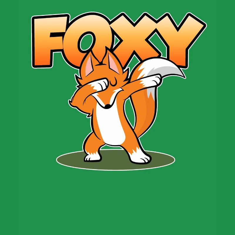 Dab Dabbing Danse Disco Foxy Fox