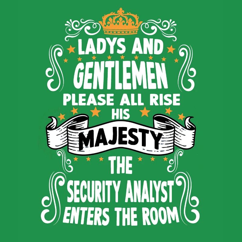 Security Analyst T witzig Spruch Security Analyst