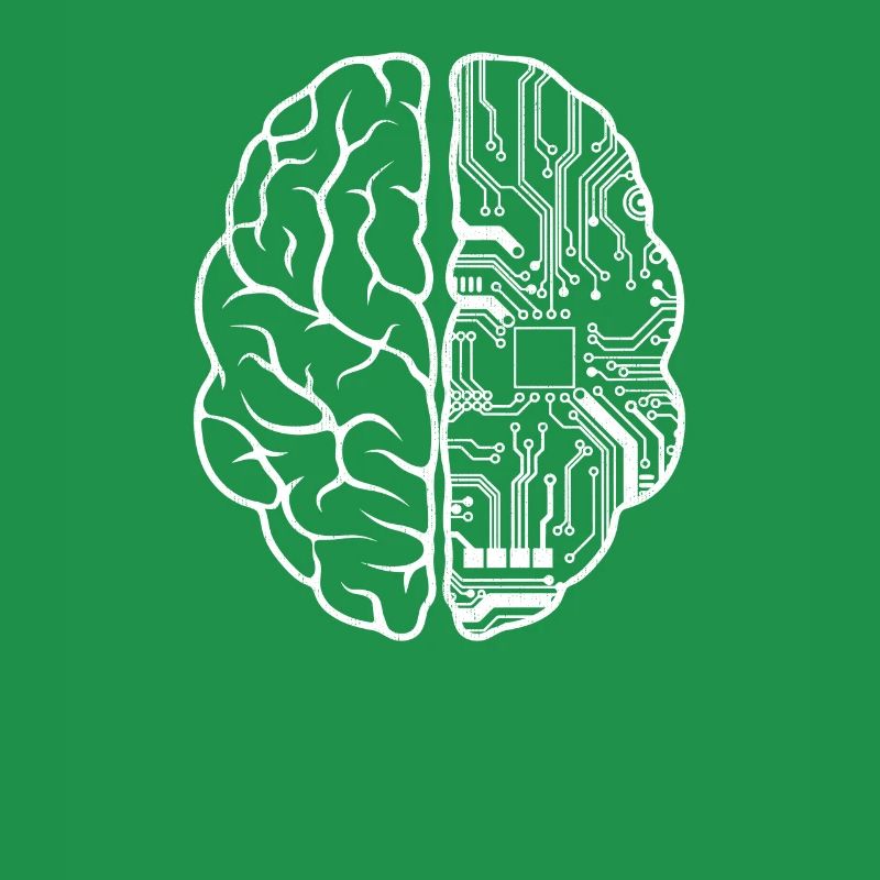 Programmierer Coder - Entwickler Programmierung Gehirn Wortspiel