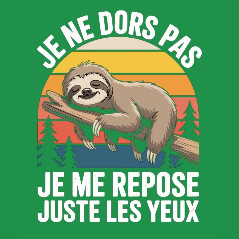 Je Ne Dors Pas Je Me Repose Juste Les Yeux