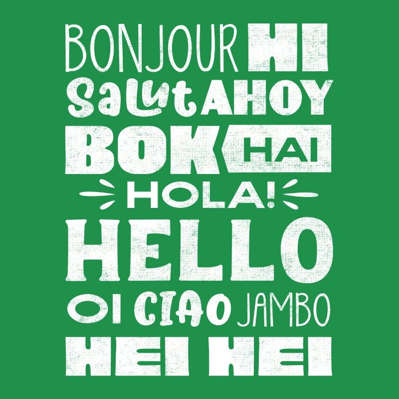 Word Hello Différentes Langues, Professeur de langue