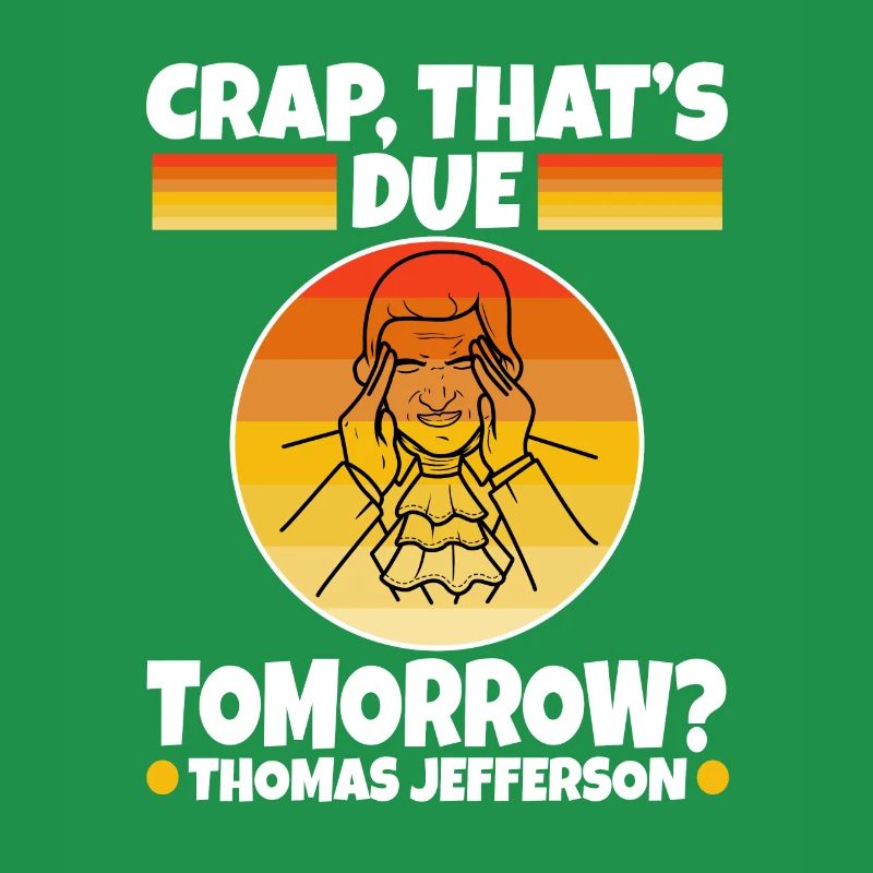 Merde qui est due demain thomas jefferson