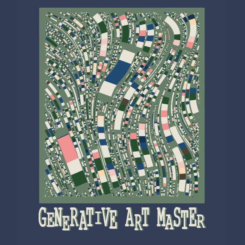 Generativer Kunstmaster-Programmierbildcode