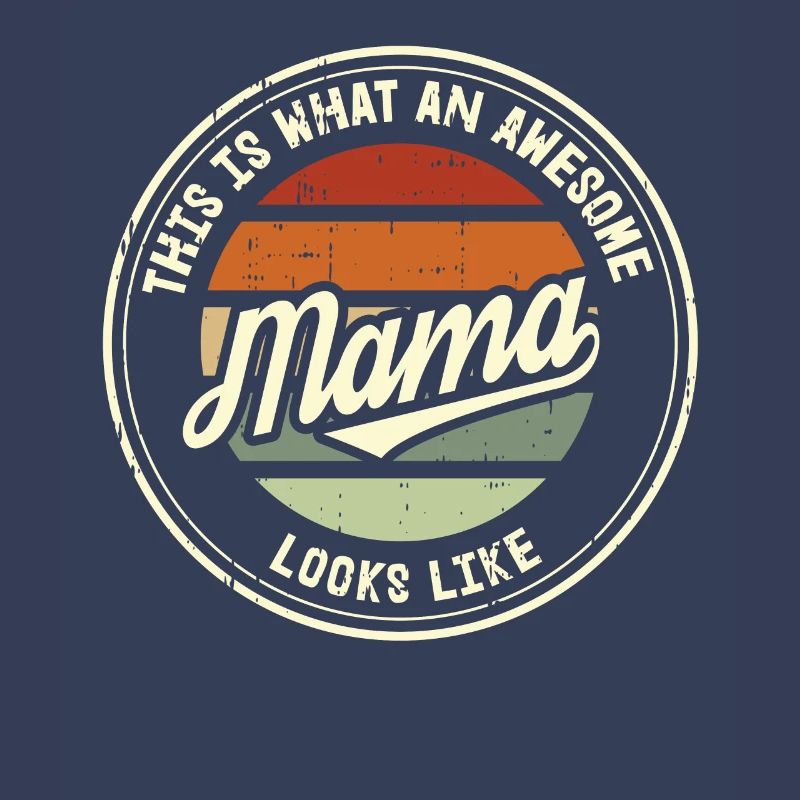 Bester Mama Muttertag Mutter Mom Retro Geschenk