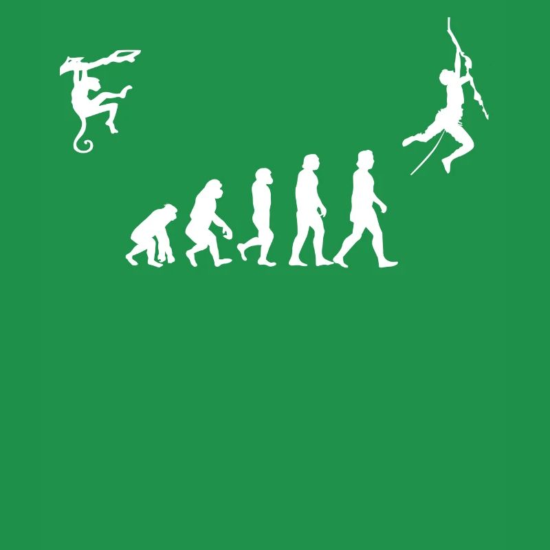 Evolution of climbing, bouldering, mountaineering