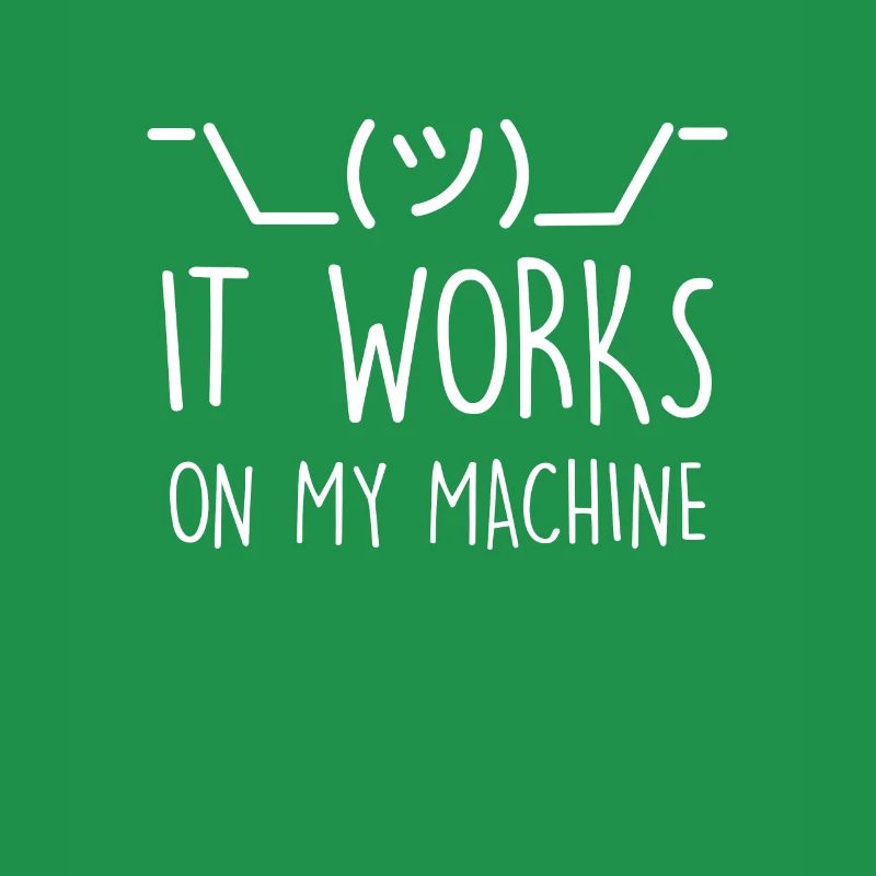 Programmierer Witz Debugging Auf meinem PC läufts