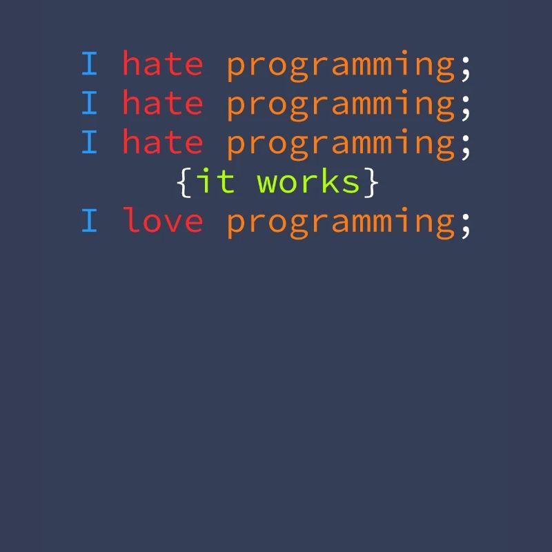 Code de débogage blague déteste programmer coder