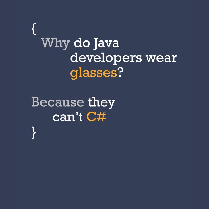 C# Code Witz Programmierer Hacker C Sharp Coder