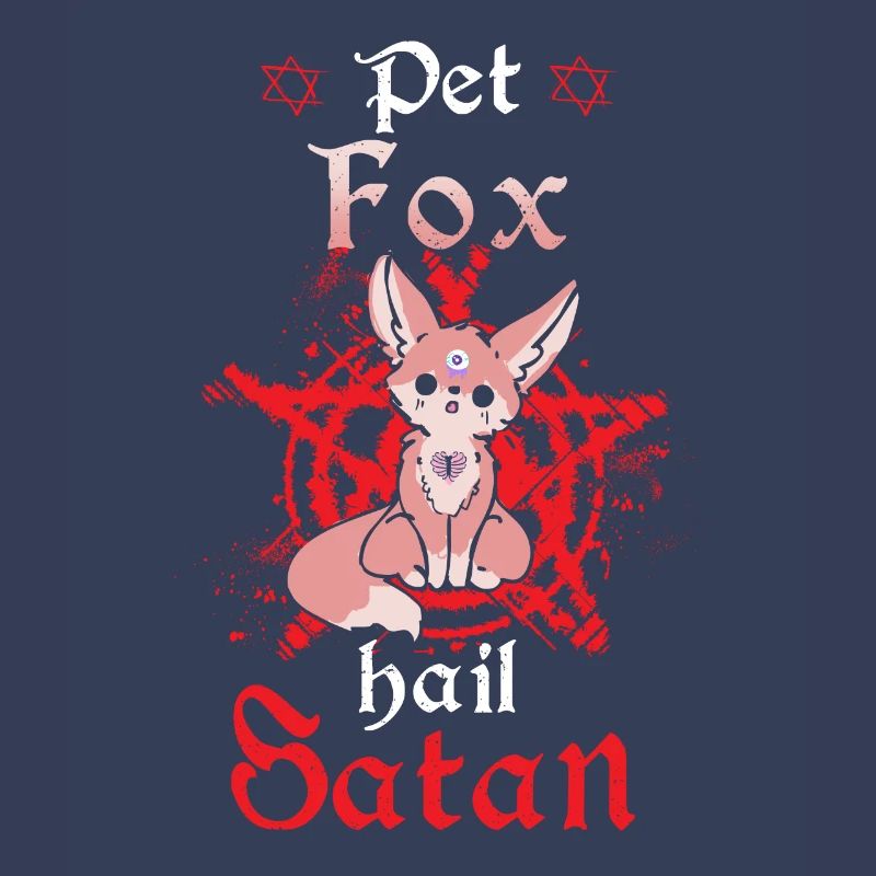 Pet Fox Hail Satan