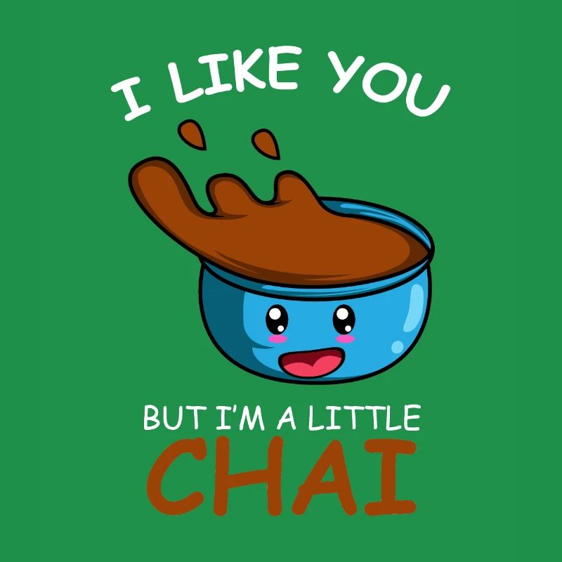 Ich bin kleiner Chai Bashful oder bescheiden Gesch