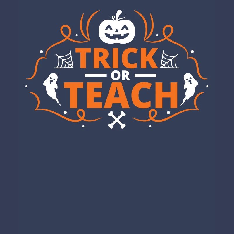 Trick Oder Behandeln Halloween Little Ghost Kürbis