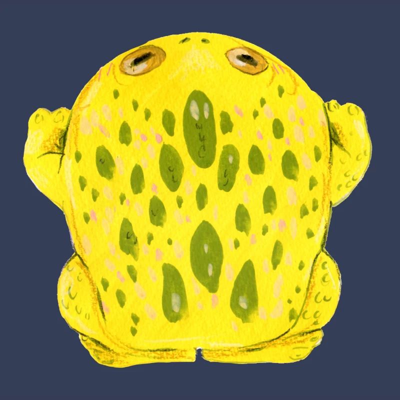 Frog Toad Yellow