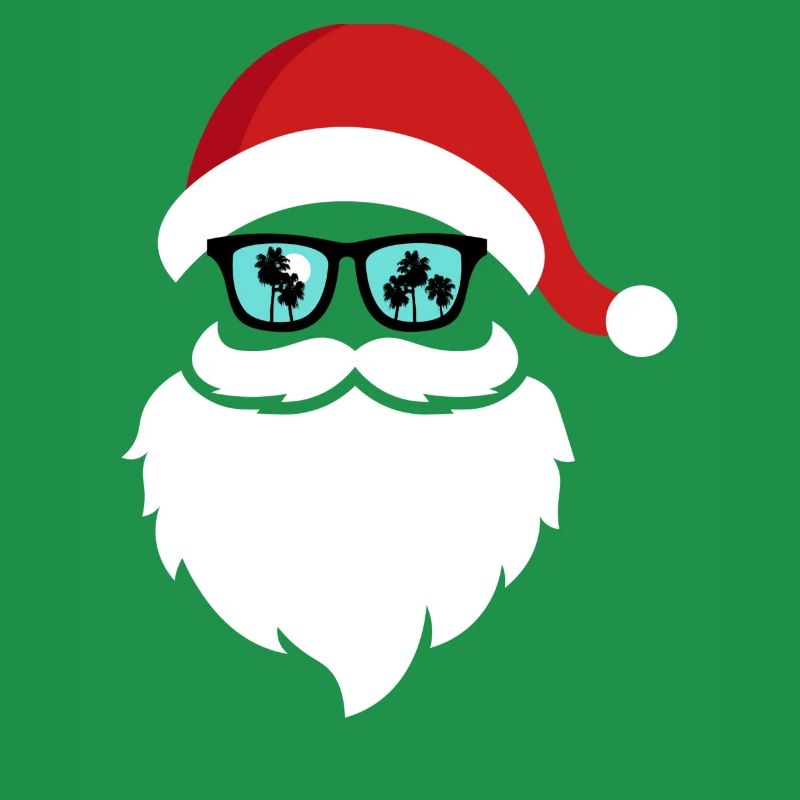 Weihnachtsmann Palmen