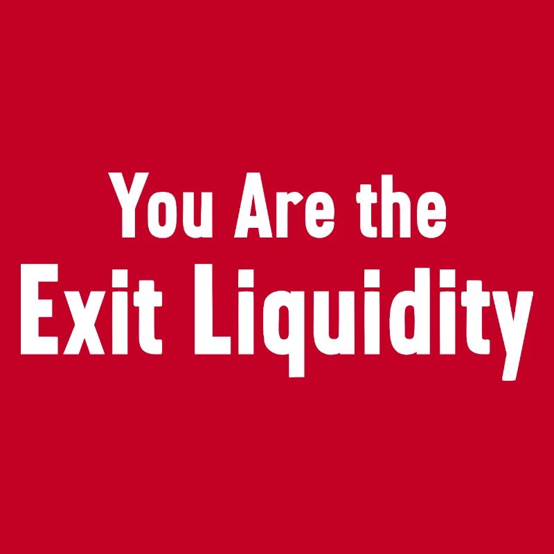 Sie sind das Exit-Liquiditäts-Krypto-Meme