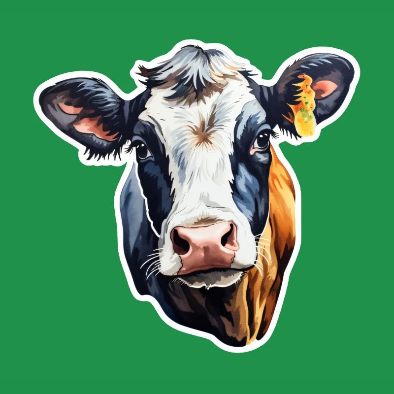 Lehmä lypsylehmä Holstein